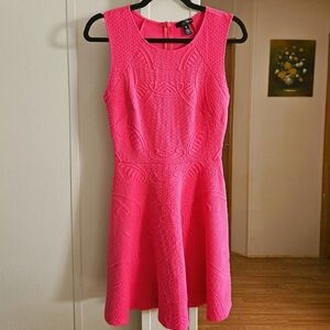Aqua Hot Pink Dress